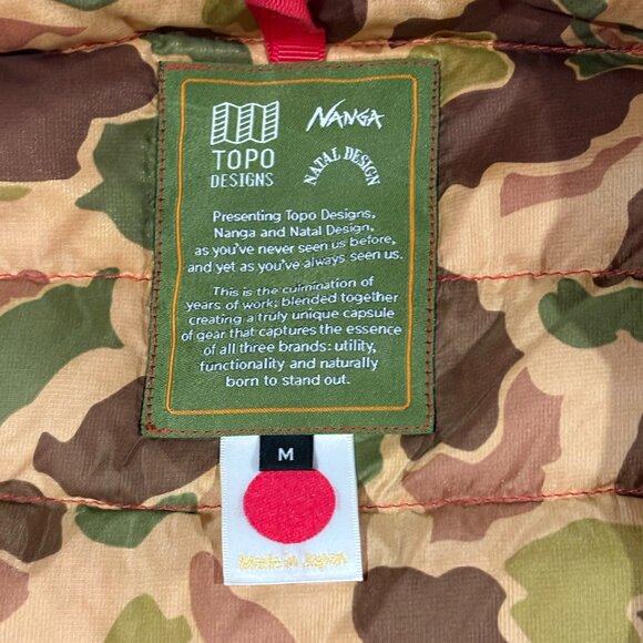 Topo Designs X Nanga X Natal Designs Down T-Shirt - Mens - Medium - Picture 4 of 8